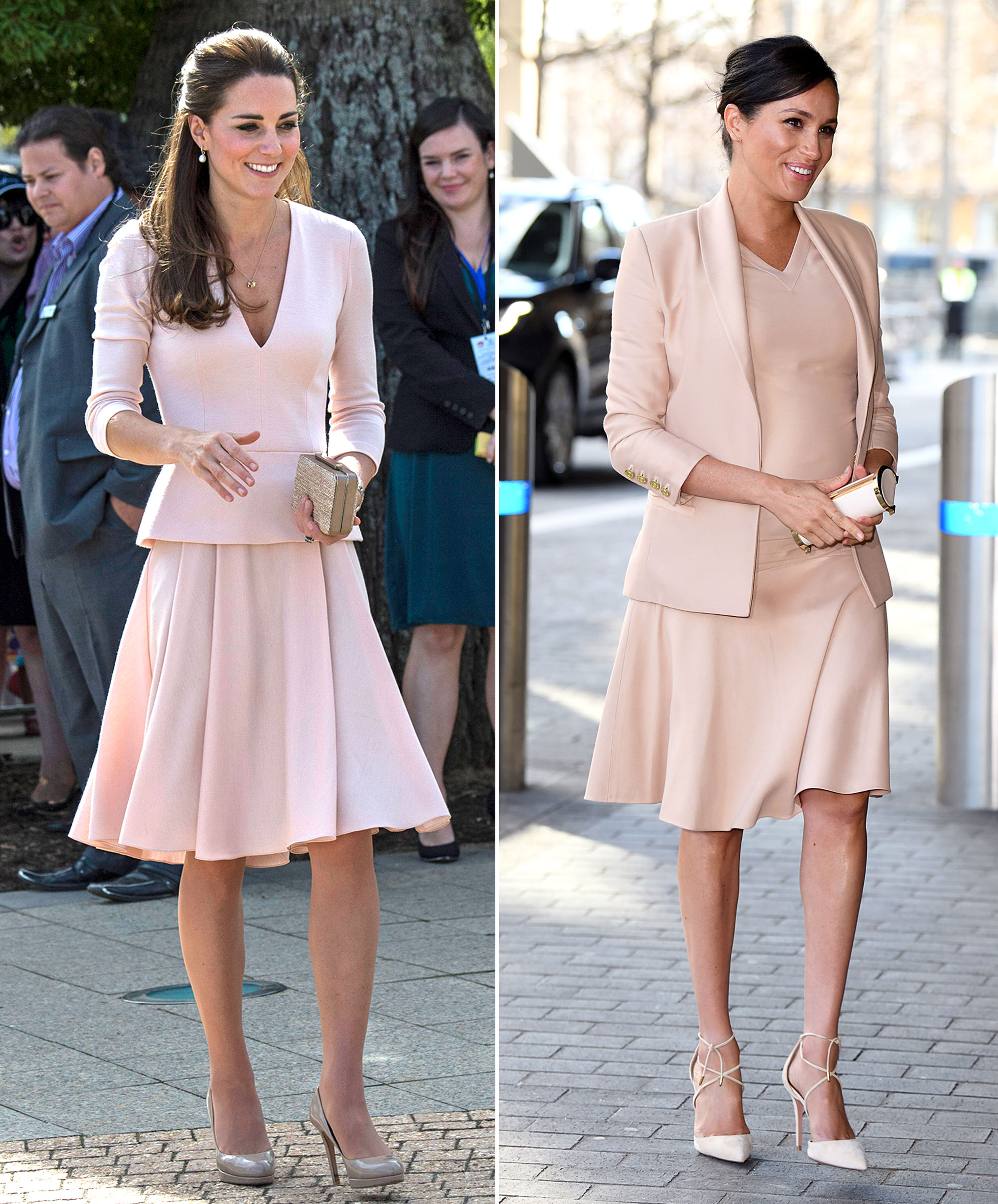 Kate Middleton, Meghan Markle Monochrome Style Secret Pics photo