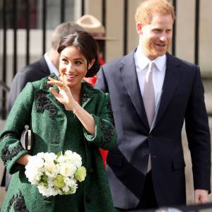 Pregnant Duchess Meghan Prince Harry Commonwealth Day