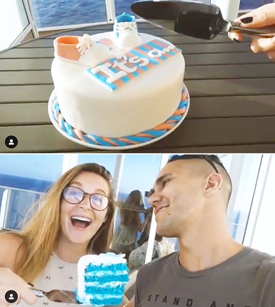 Alexa Carlos PenaVega Baby Gender Reveal