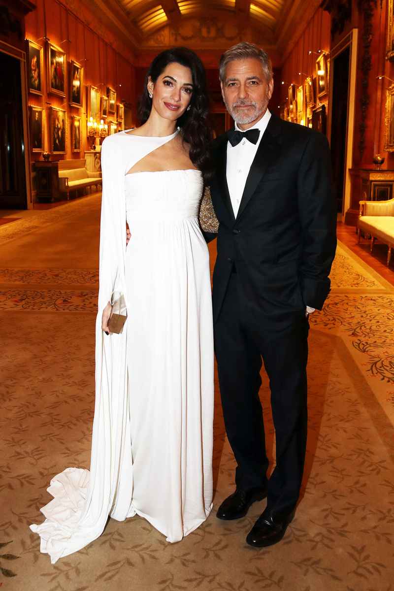 Amal Clooney Rocks an Unexpected Look at Buckingham Palace