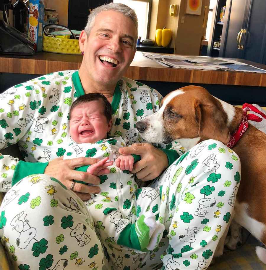 Andy Cohen ST PATTYS DAY BABIES
