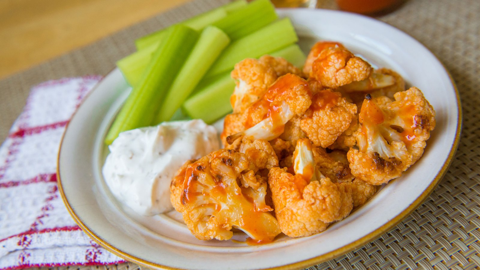 Spice Up Your Snack Game With This Buffalo Cauliflower ‘Wings’ Recipe