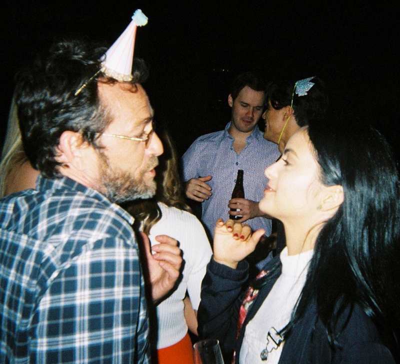 Camila Mendes and Luke Perry