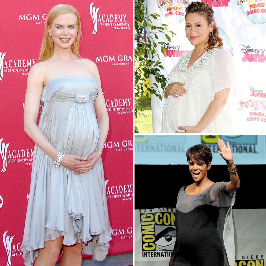 Celebrities Over 40 and Pregnant: Baby Bump Pics