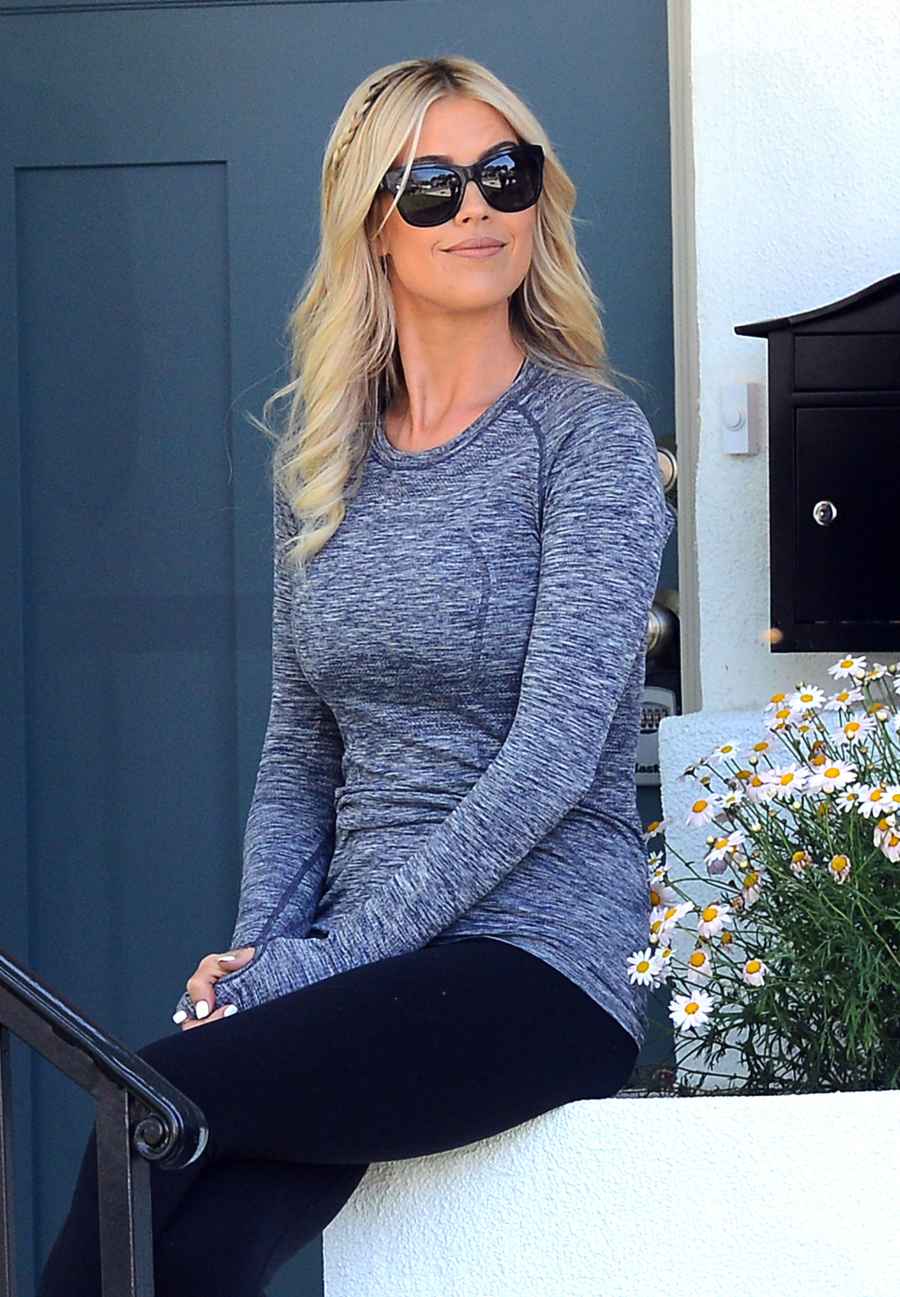 Christina Anstead and Ex Tarek Film Scenes Together Post Pregnancy Reveal