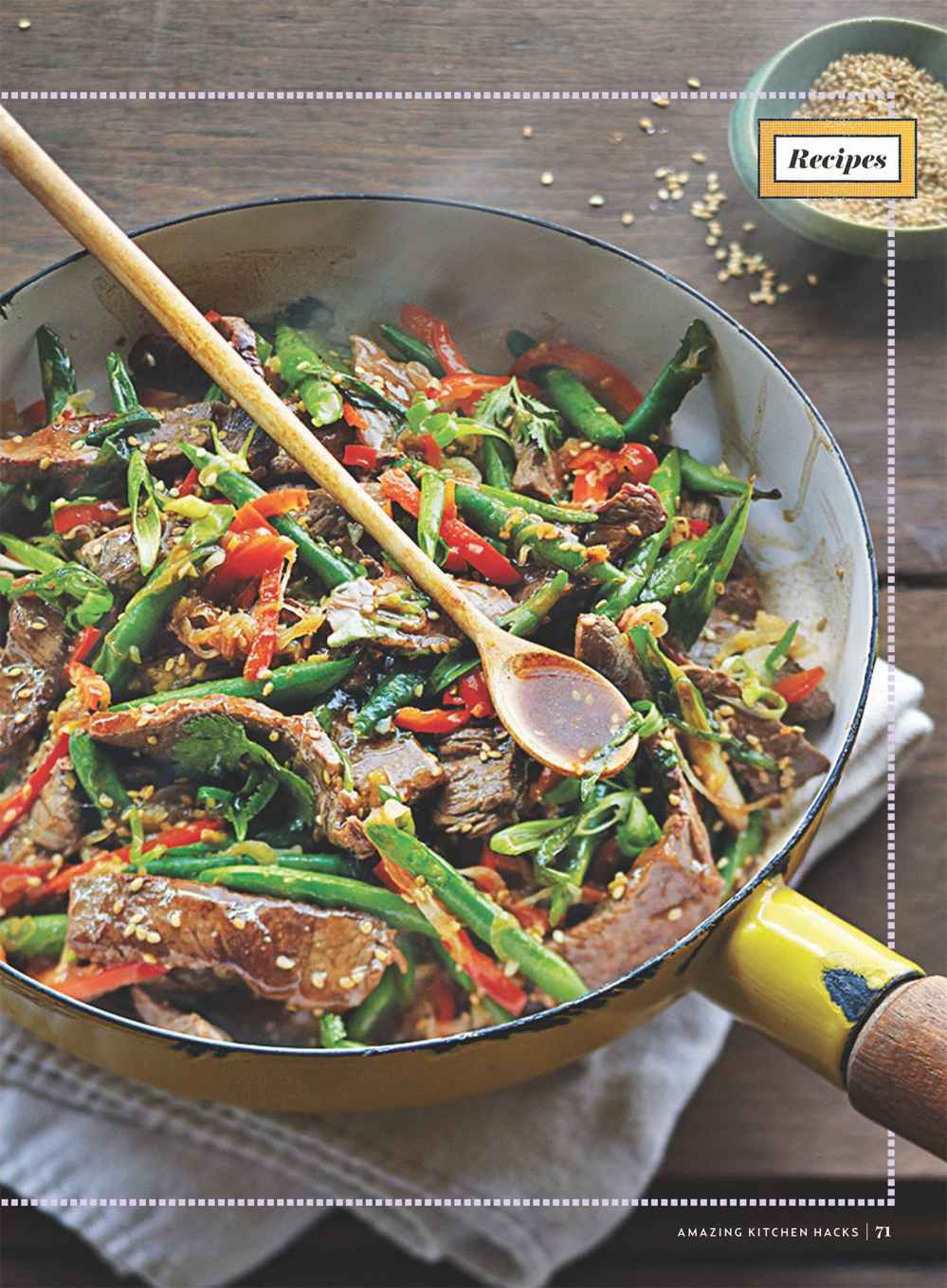 Curtis Stone Shares His 10-Minute Recipe for Steak and Green Bean Stir-Fry With Ginger and Garlic