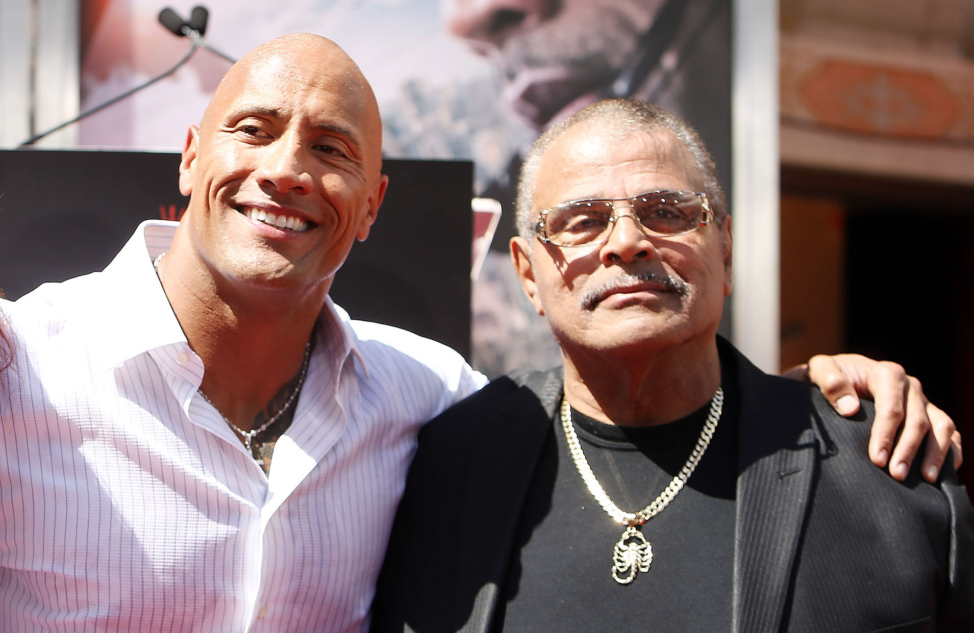 1909px x 1241px - Dwayne 'The Rock' Johnson Gives His Father Rocky a New Home