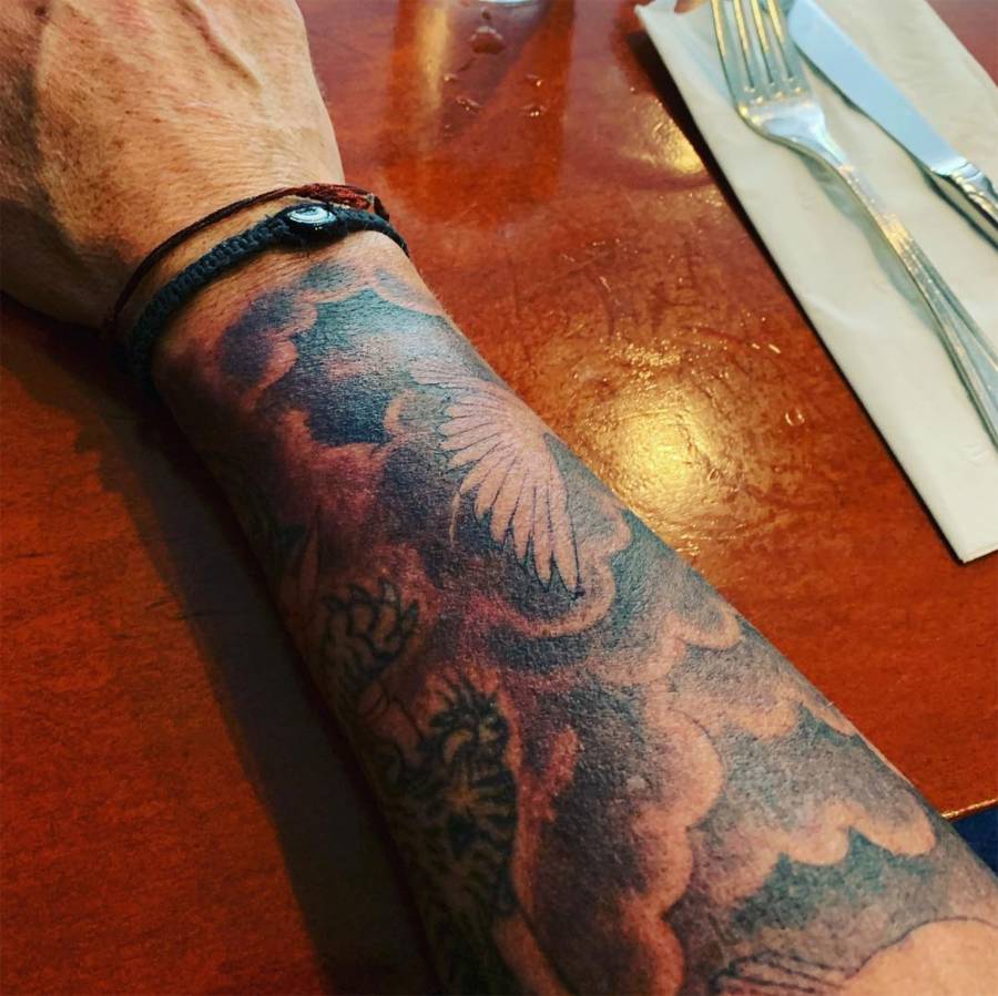 Dylan McDermott's New Huge Tattoo Leads Our List of Crazy Celeb Ink