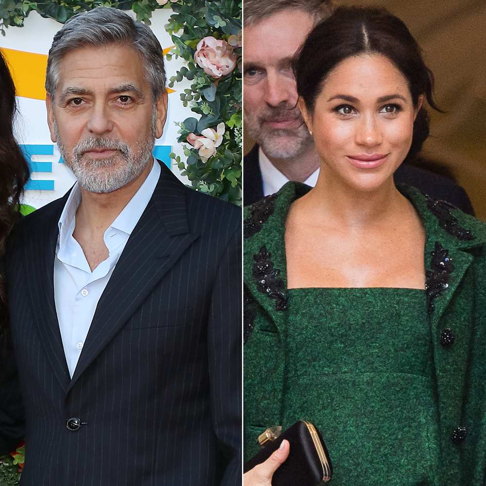 George Clooney Says Press Treatment of Duchess Meghan Is Unkind