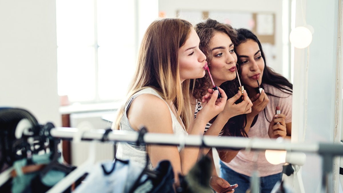 Girls Doing Makeup