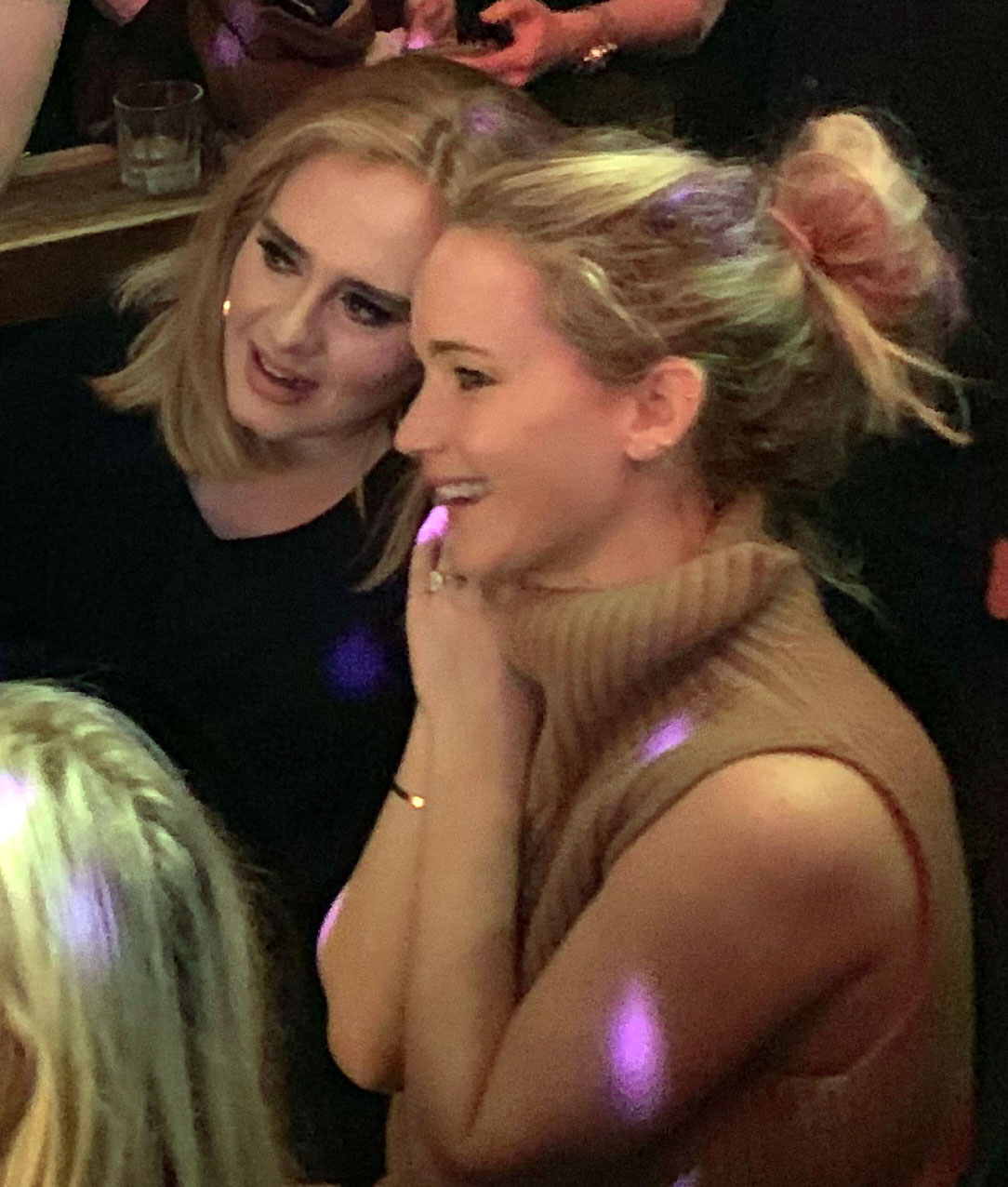 Girls' Night! Adele and Jennifer Lawrence Hit Up NYC Gay Bar
