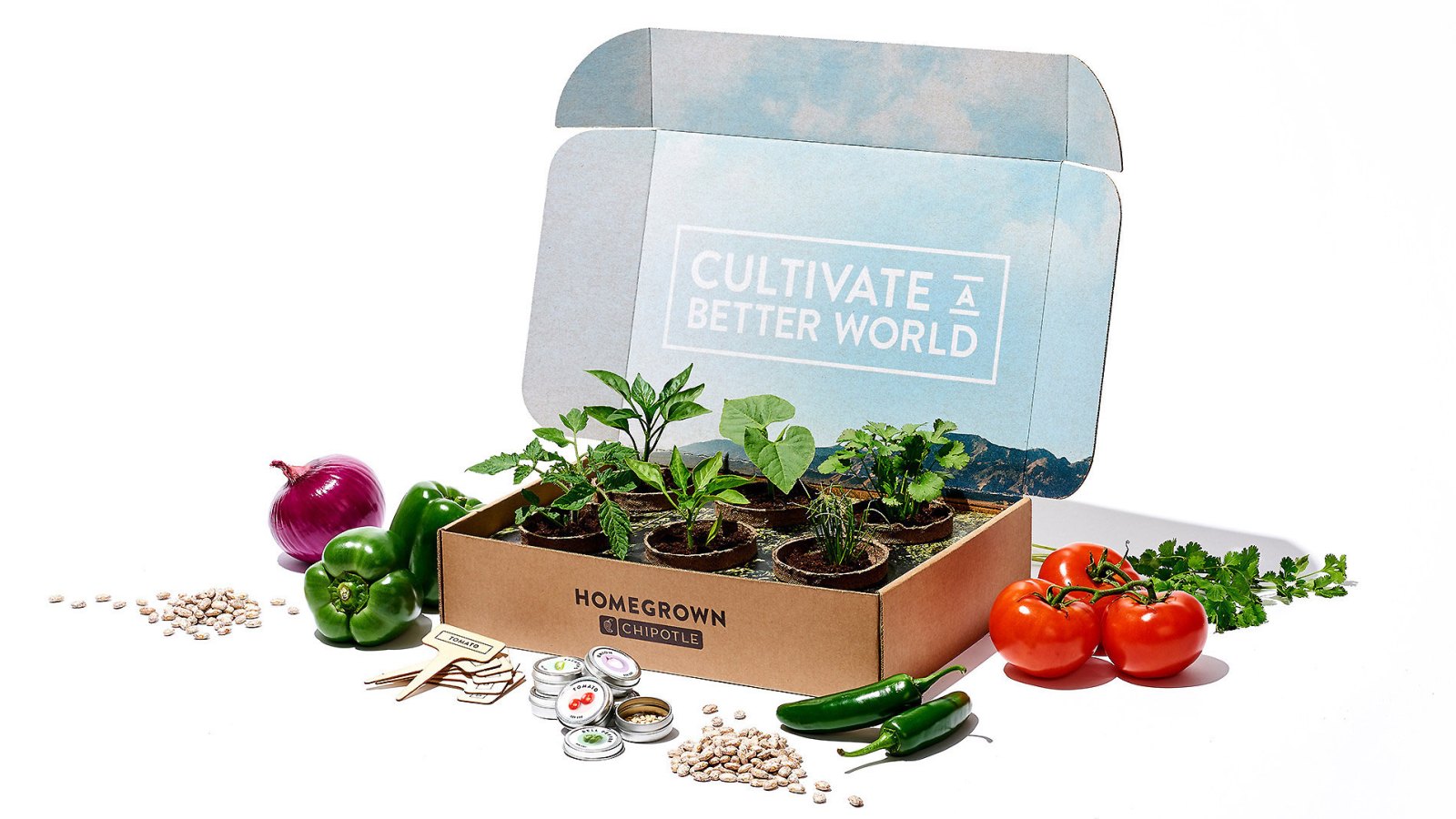 Grow Your Own Taco Ingredients With New 'Home Grown Chipotle’ Boxes