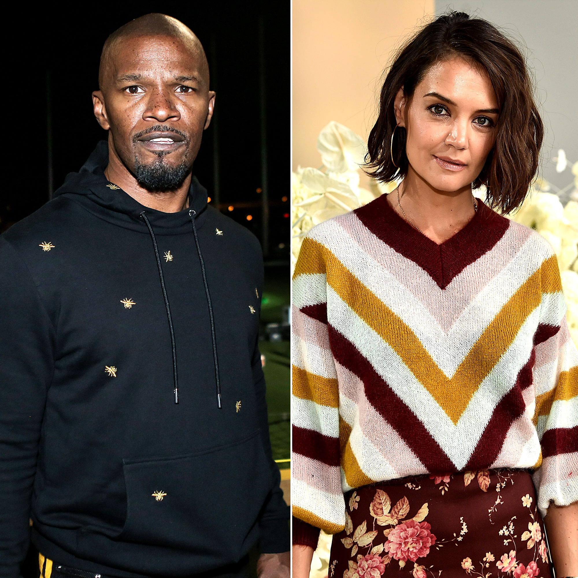 Jamie Foxx and Katie Holmes Keep Close on Chilly NYC Walk Amid Split Speculation