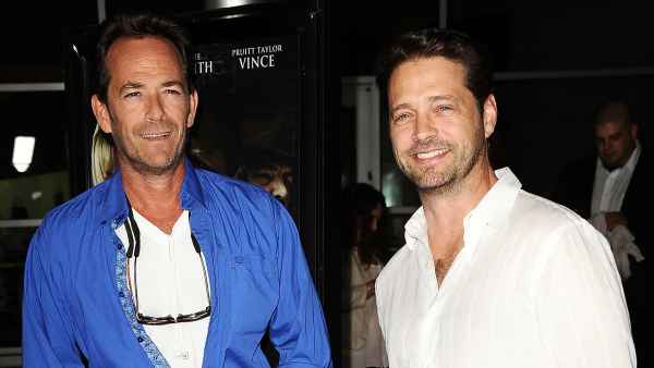 Jason Priestly Breaks Silence After Luke Perry Death