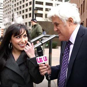 Jay Leno Stumps New Yorkers During an Us Weekly Version of Celebrities vs Politics 'Jaywalking' Segment: Watch!