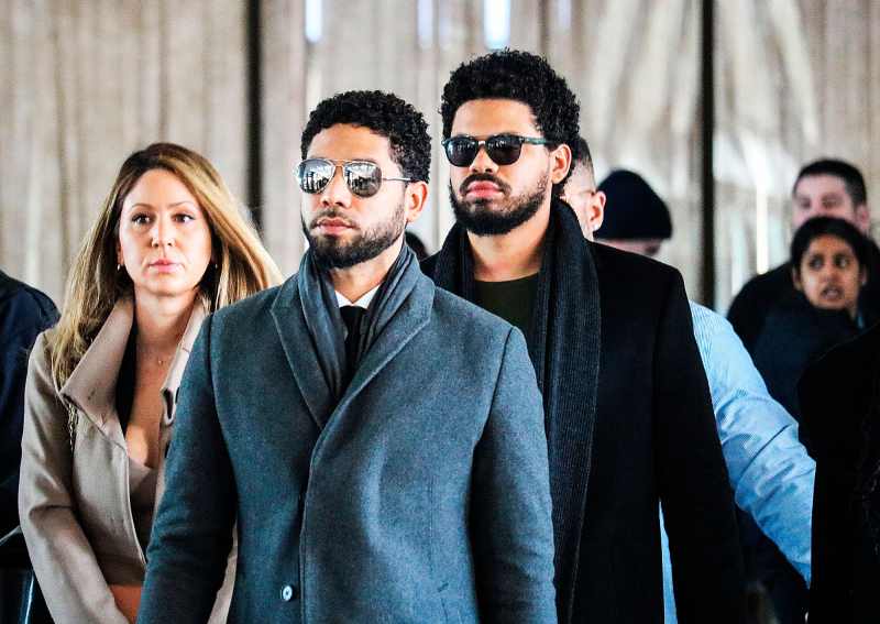 Jussie Smollett Appears at Court Hearing