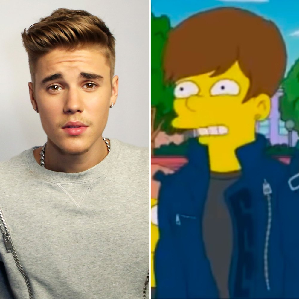Justin Bieber Simpsonized