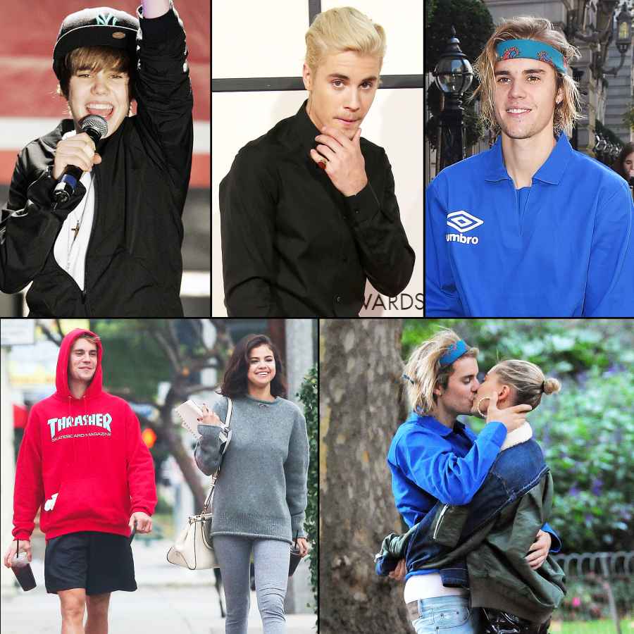 Justin Bieber Through The Years