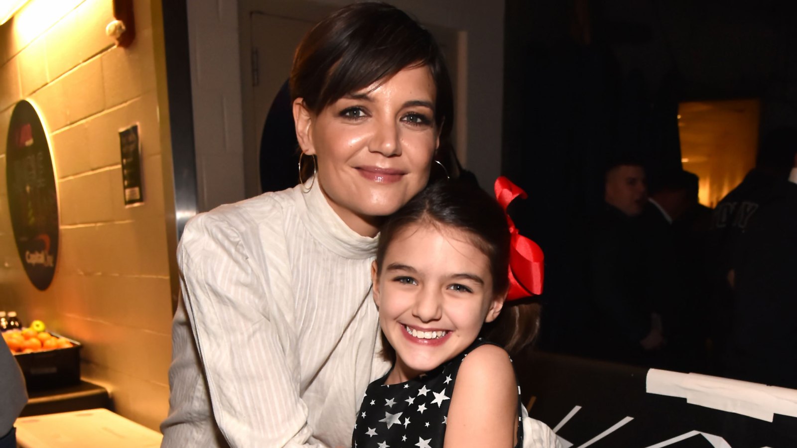 Katie Holmes Takes Suri to Refugee Camp in Greece