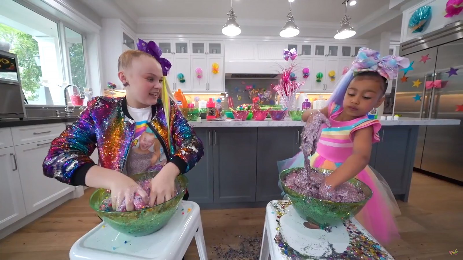 Kim Kardashian and Kanye West’s Daughter North Steals the Show in Epic New JoJo Siwa Video: Watch!