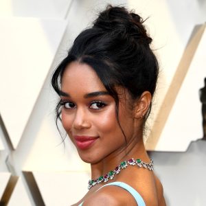 Laura-Harrier-lipstick-oscars