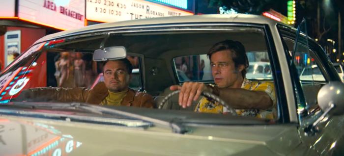 Leonardo DiCaprio and Brad Pitt in ‘Once Upon a Time in Hollywood’