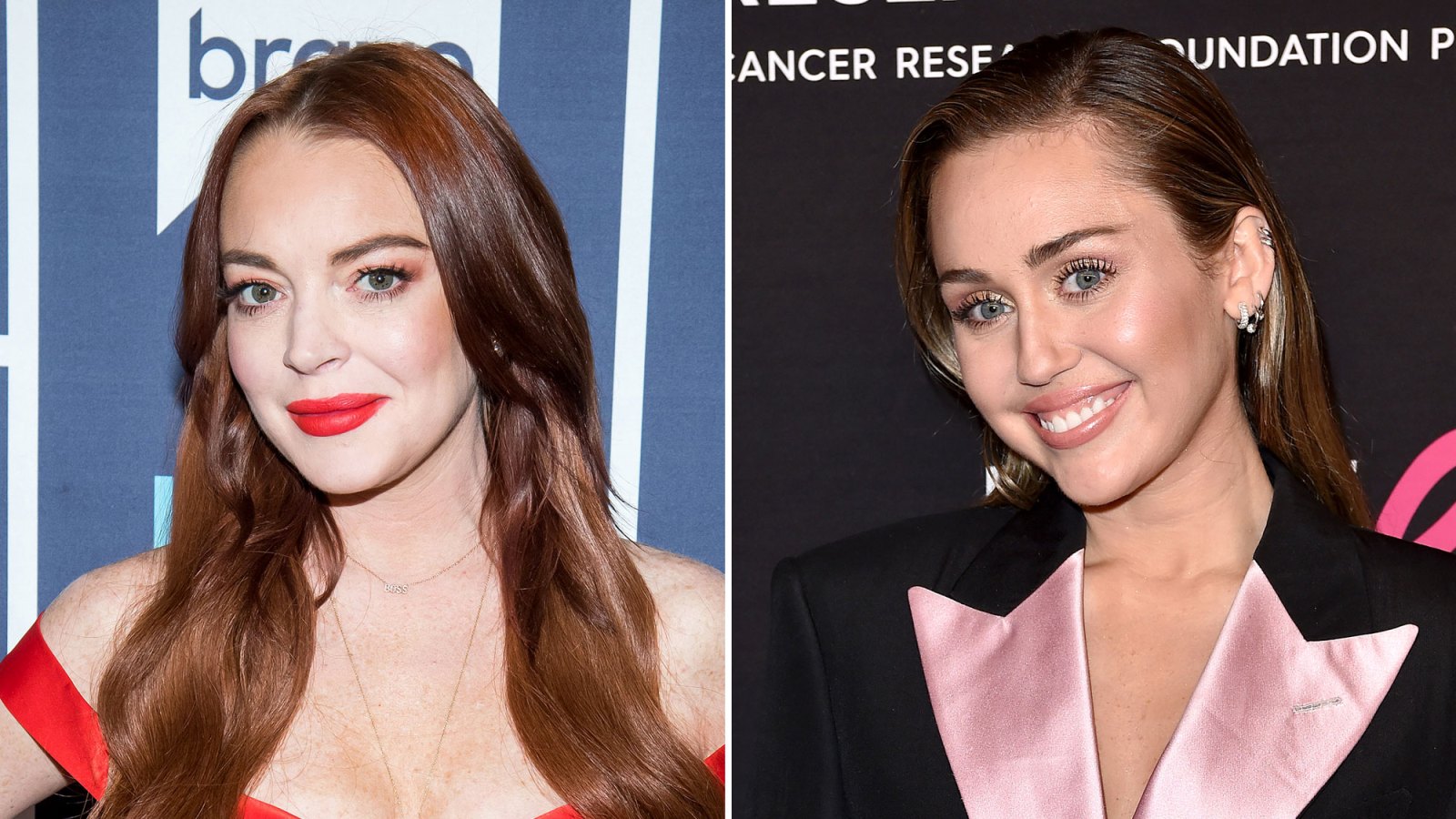 Lindsay Lohan Leaves Silly Comment on Racy Miley Cyrus Photo