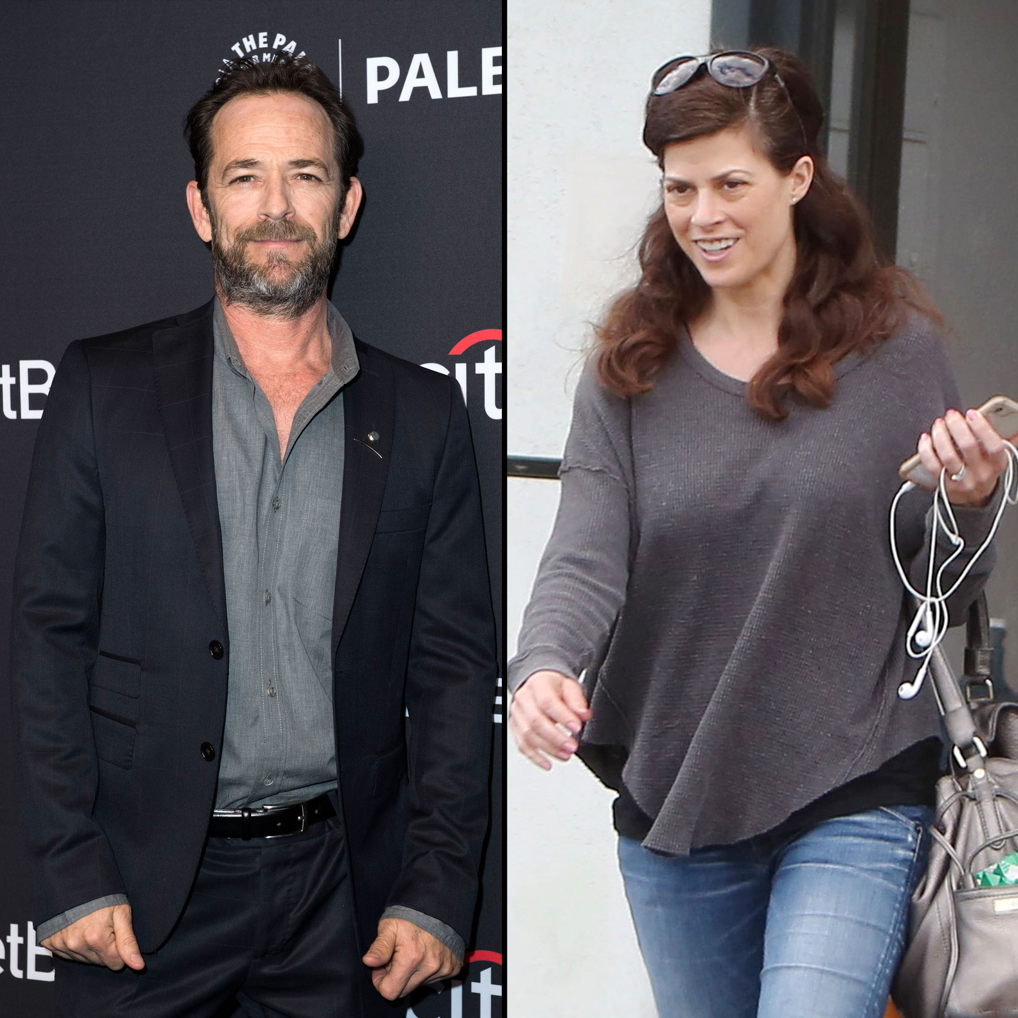 Luke Perry's Fiancée Stepped Out Still Wearing Her Engagement Ring