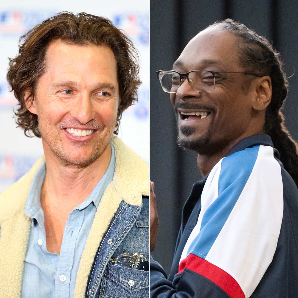 Matthew McConaughey ‘Rapped for 13 Hours Straight’ After Accidentally Smoking Weed With Snoop Dogg