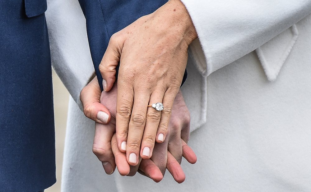 Meghan Markle Ring Closeup
