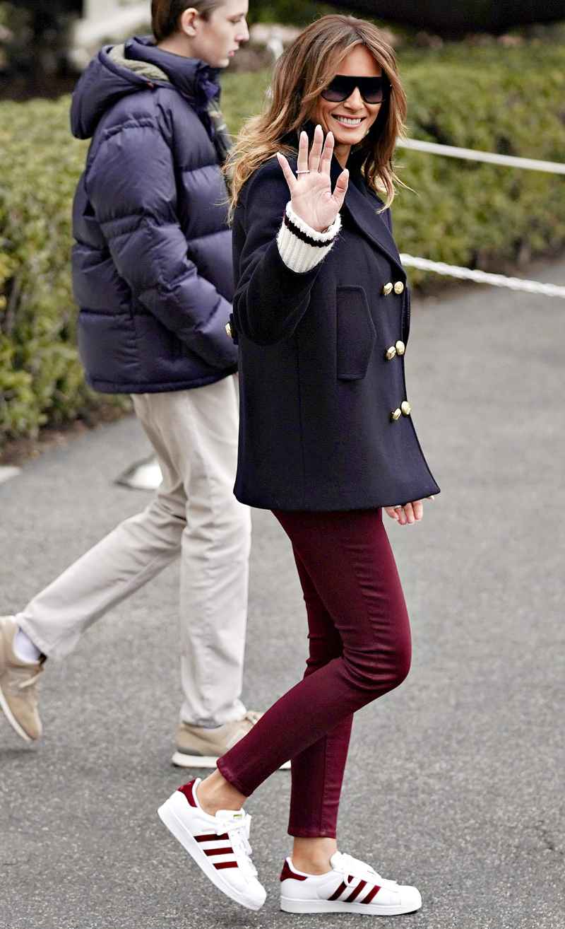 Melania-Trump-Shows-Off-Her-Sneakers