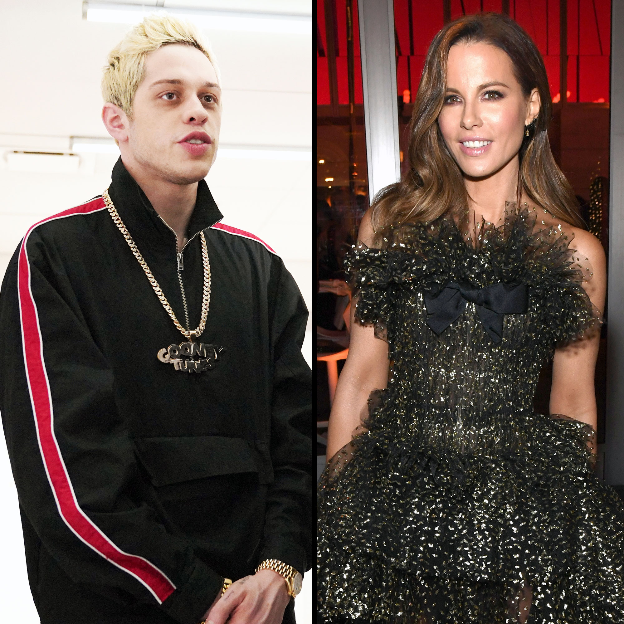 Pete Davidson and Kate Beckinsale Hold Hands at SNL Afterparty