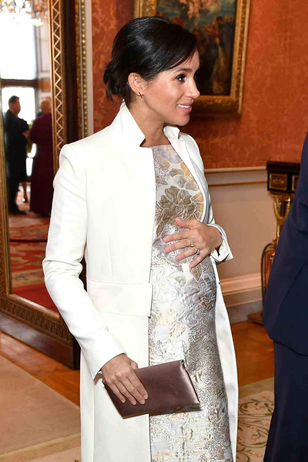Almost a Mom! Pregnant Duchess Meghan Says She's 'Nearly There'