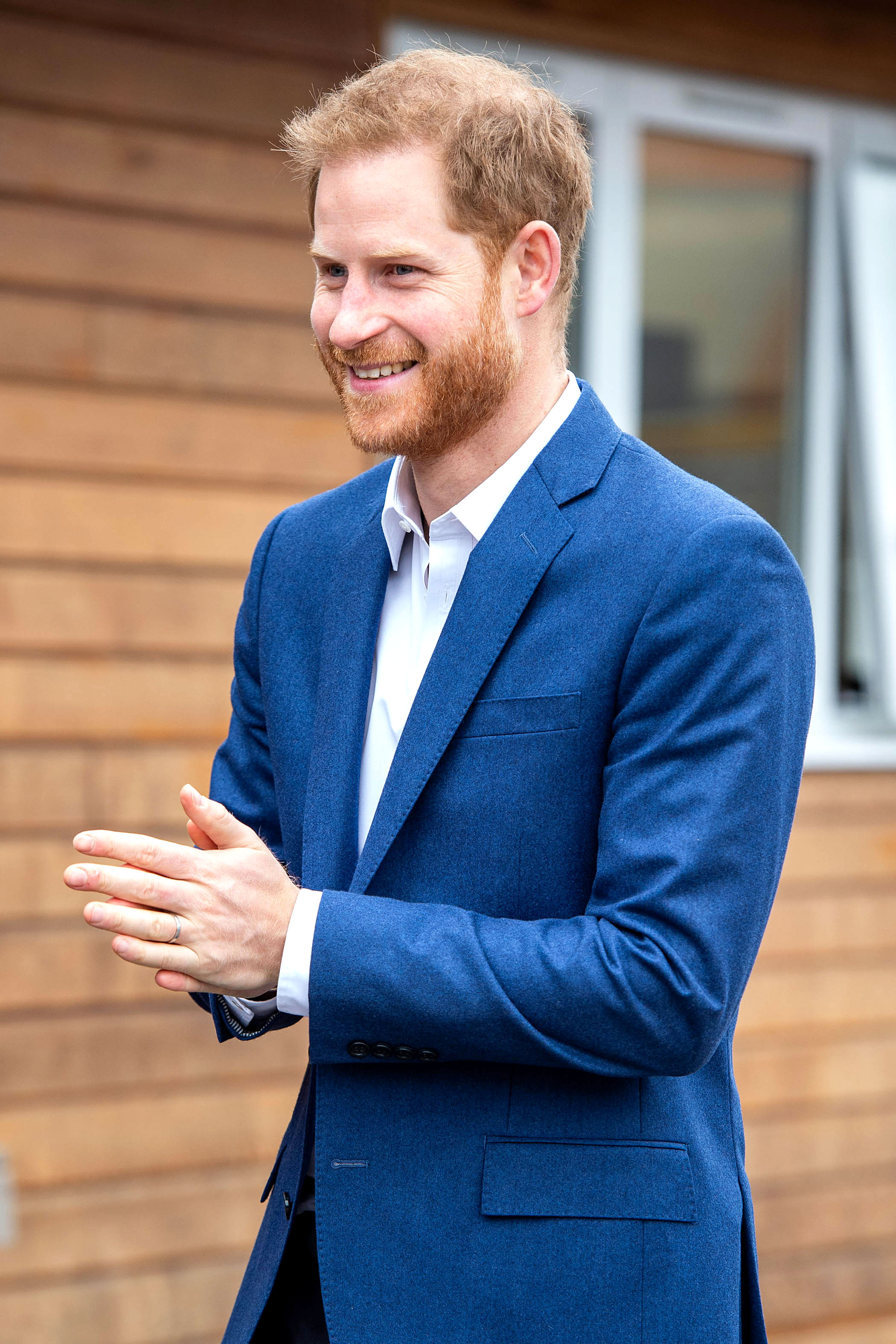Prince Harry Bonds With Children, Plays With Winnie the Dog During Visit to St. Vincent’s Catholic Primary School