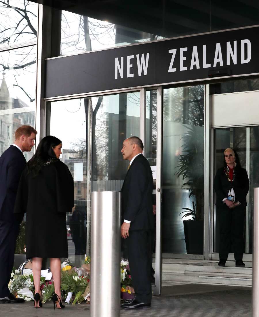 Prince Harry and Pregnant Duchess Meghan Pay Tribute to Christchurch Victims
