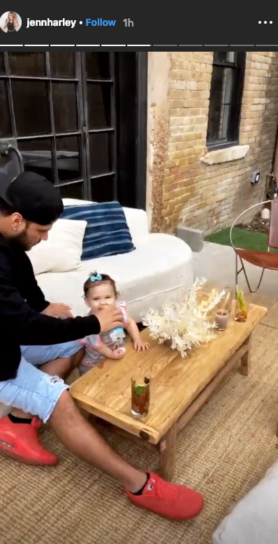 Ronnie Ortiz-Magro and Jen Harley Reunite With Daughter Ariana at Party in Texas