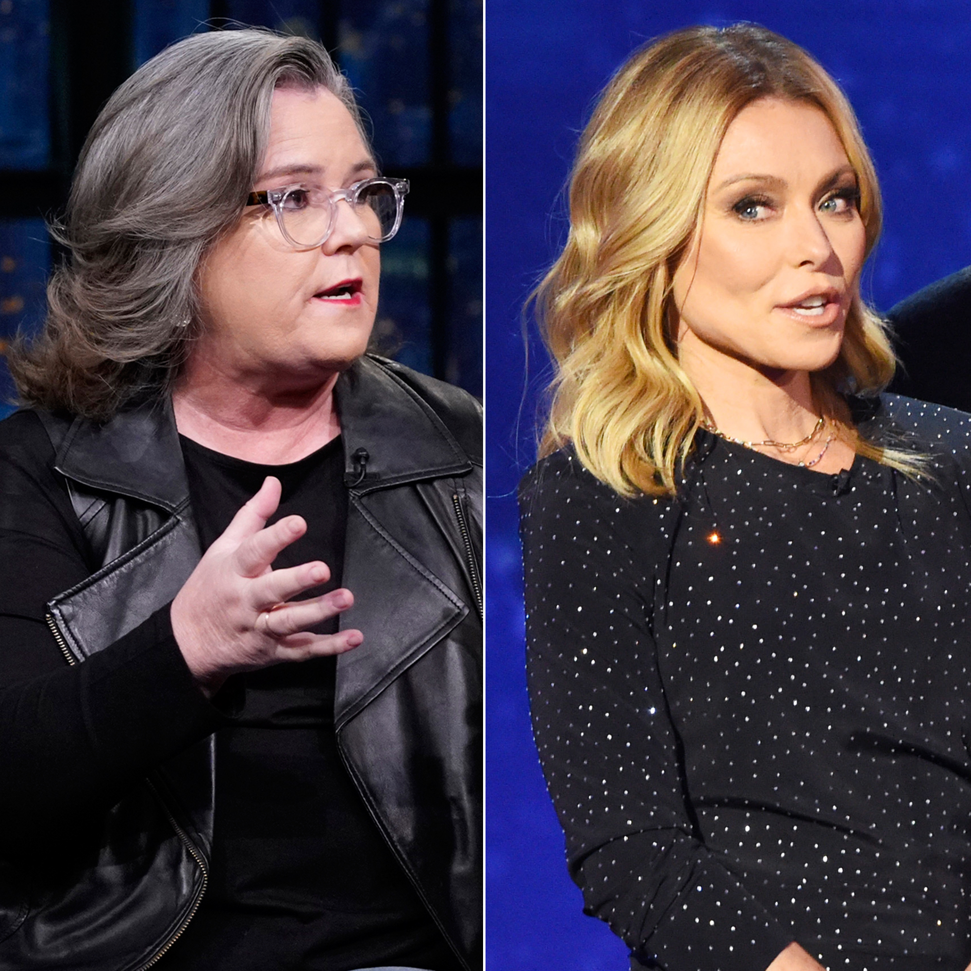 Rosie ODonnell Slams Mean Kelly Ripa, Details Clay Aiken Drama picture image image