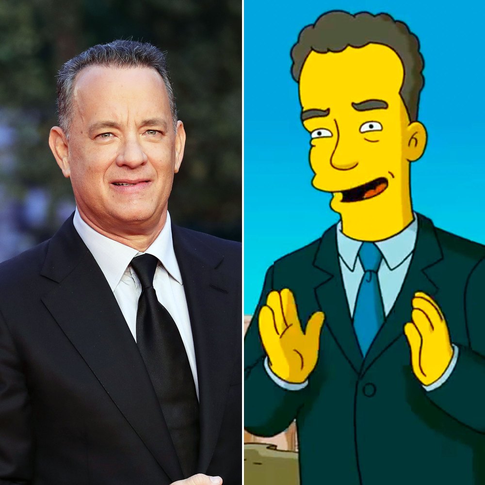 Tom Hanks Simpsonized