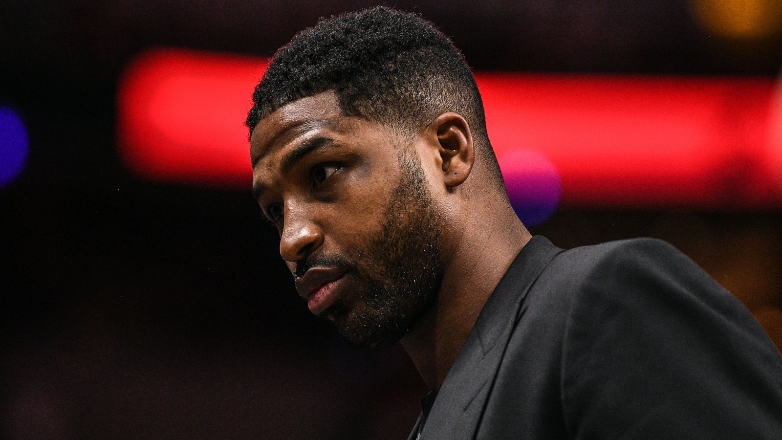 Tristan Thompson Listens to Song About Taking 'Secrets' to the 'Grave'