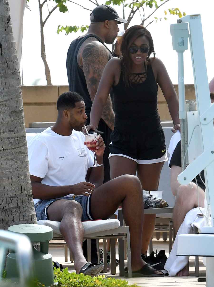 Tristan Thompson Relaxes at Pool Party With Multiple Women After Khloe Kardashian Split
