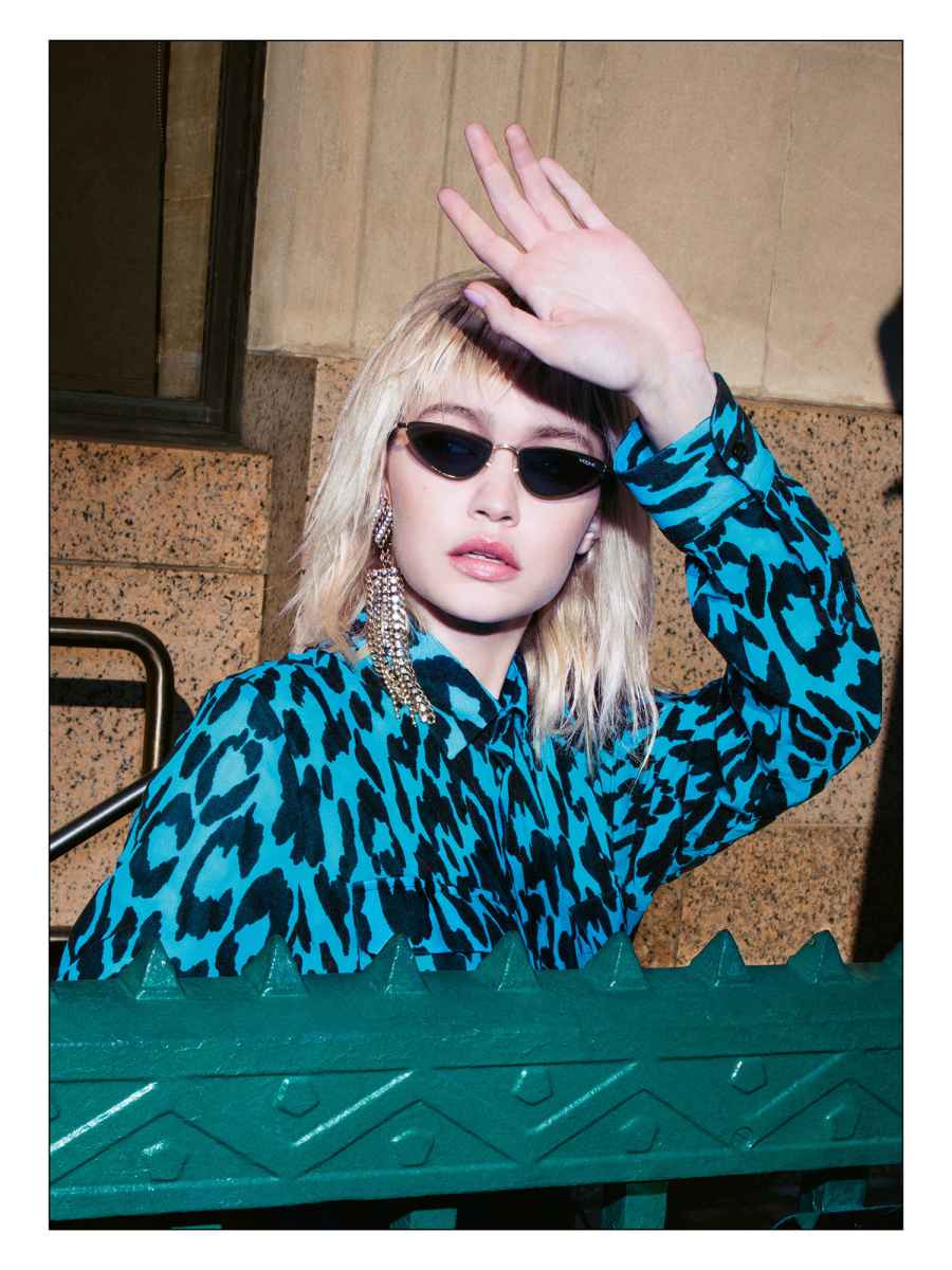 The New Gigi Hadid x Vogue Eyewear Collection Is Here