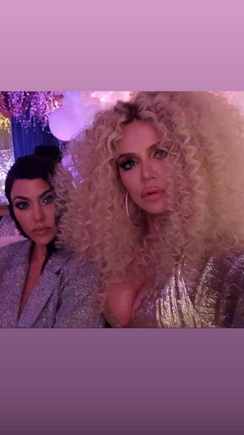 Khloe Kardashian's Wig for Diana Ross' 75th Birthday is a Must-See!
