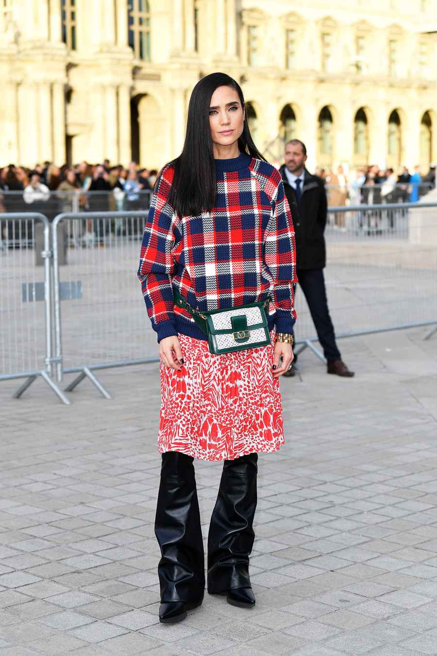 Jennifer Connelly Stars Closed Out Paris Fashion Week on a Sartorial High Note