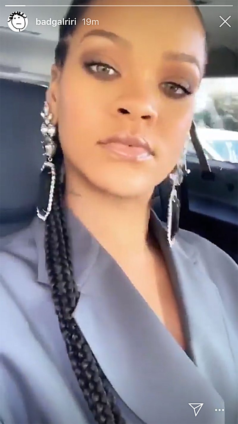 Add Rihanna's Cornrows to the List of Braids We're Into Right Now