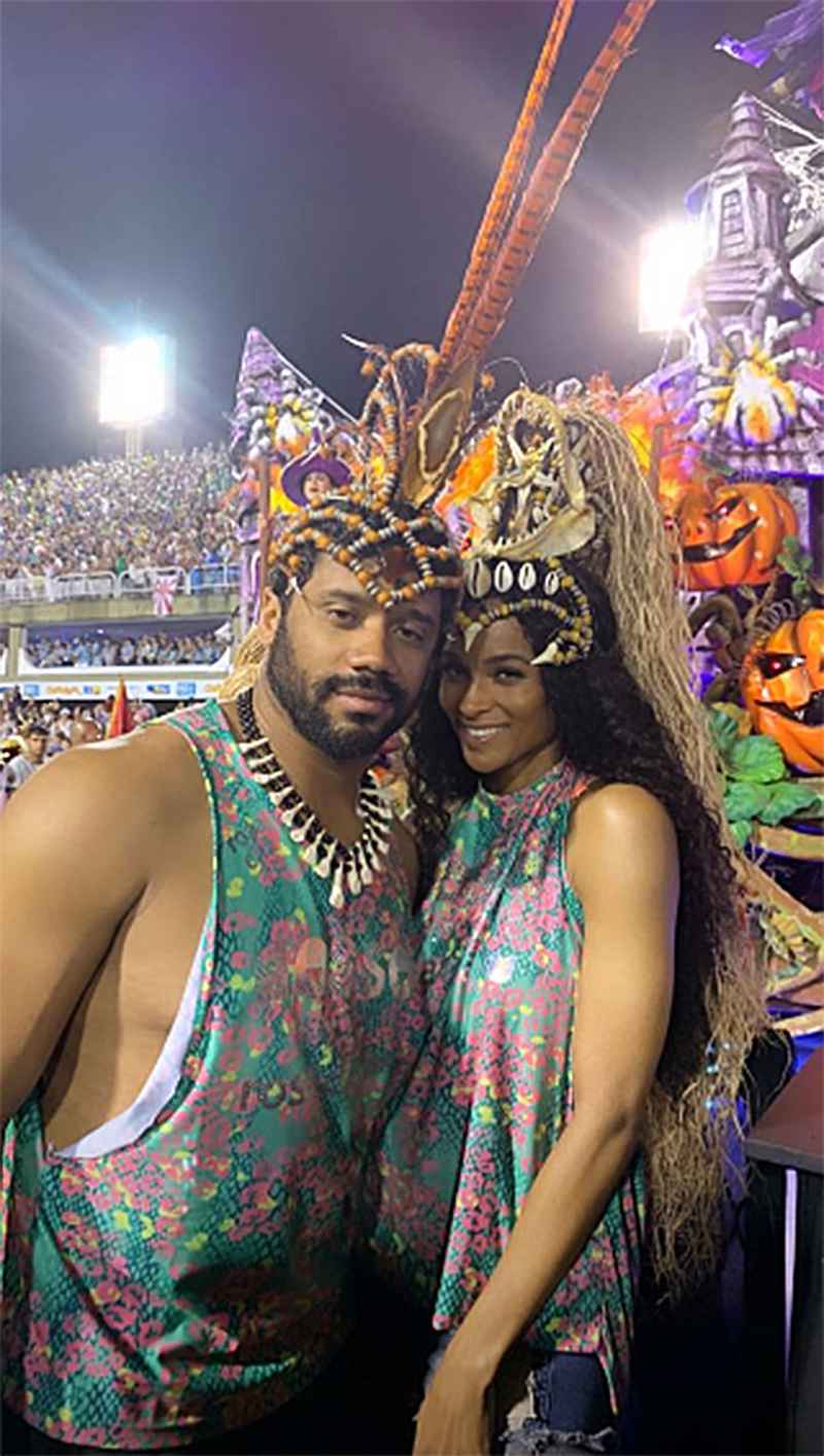 Ciara and Russell Wilson Match at Carnivale Plus Other Twinning Pairs