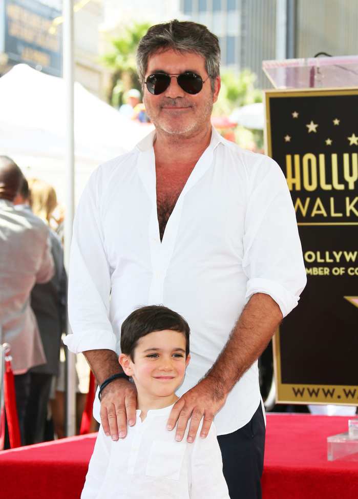 simon cowell's son doesn't know he's famous