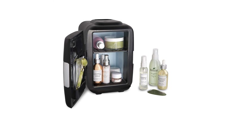 This Mini Skincare Beauty Fridge Is All Over Instagram & Amazon Reviews
