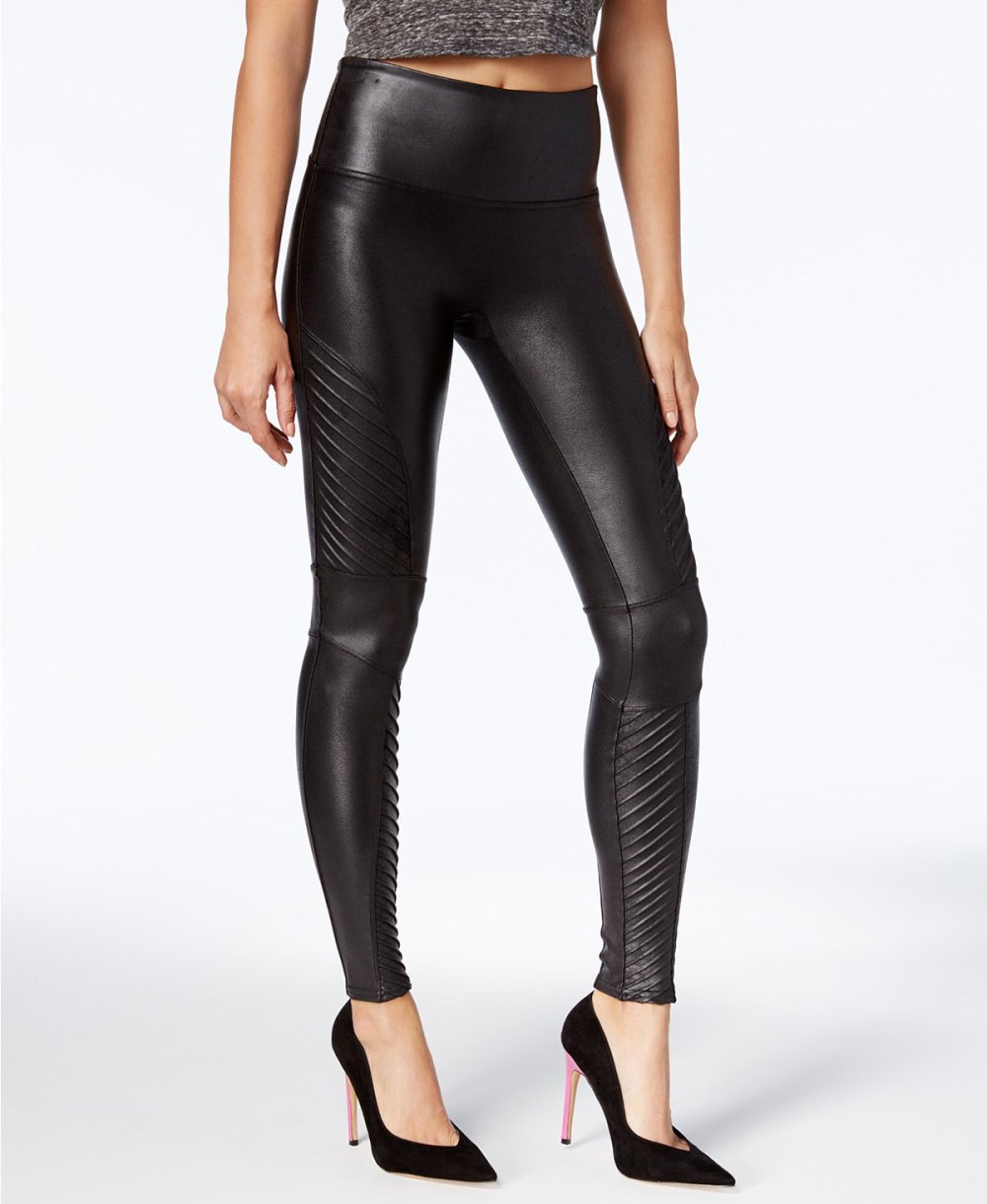 The Best Faux-Leather Black Leggings for All Body Types & Budgets