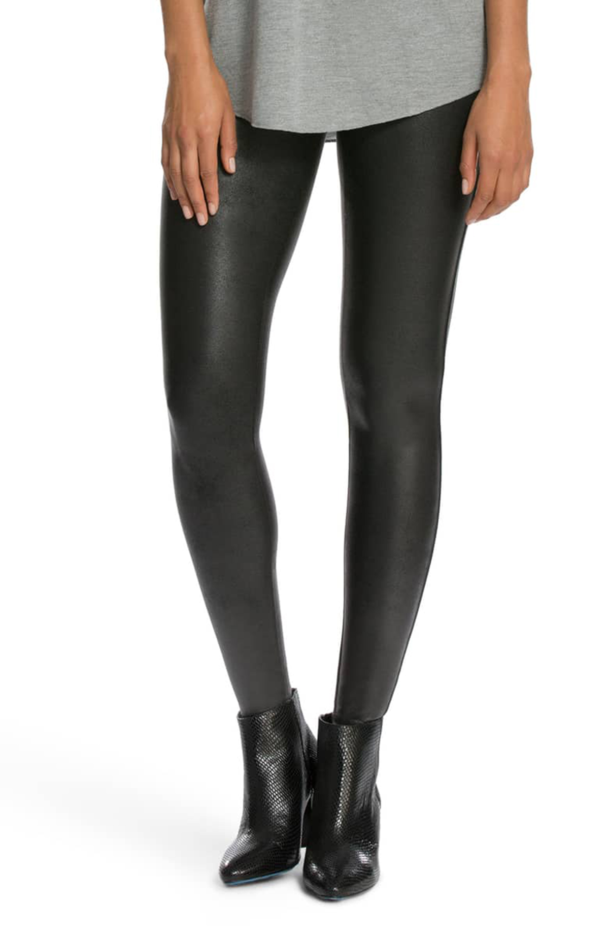 The Best Faux-Leather Black Leggings for All Body Types & Budgets