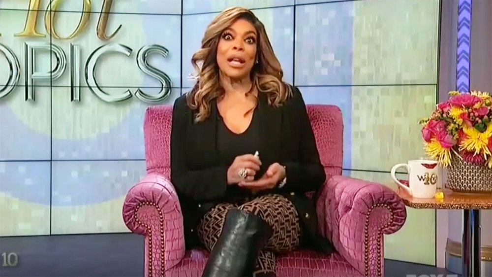 Wendy Williams said she had a long week on her show today
